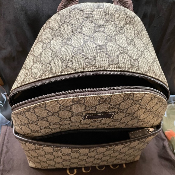 Gucci GG Monogram Small Backpack - Picture 2 of 8